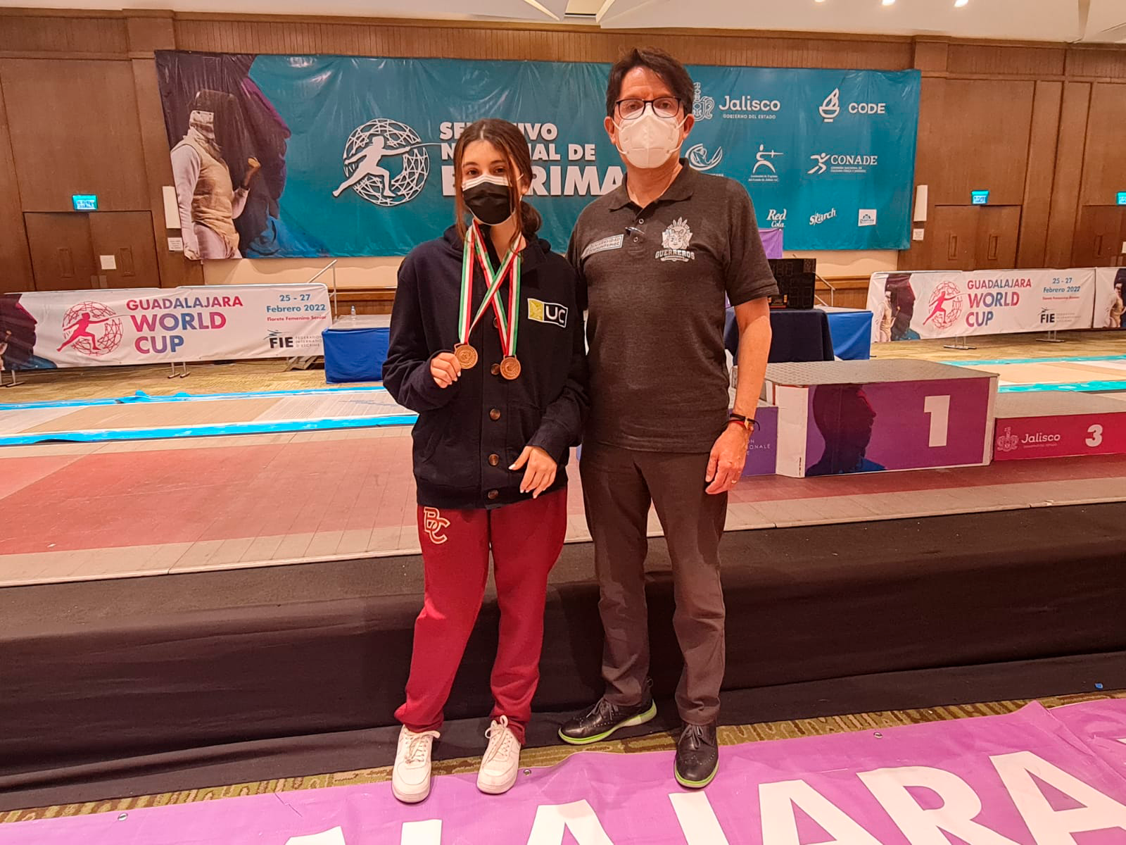 GUERRERA CONSIGUE BRONCE EN LA DISCIPLINA DE SABLE